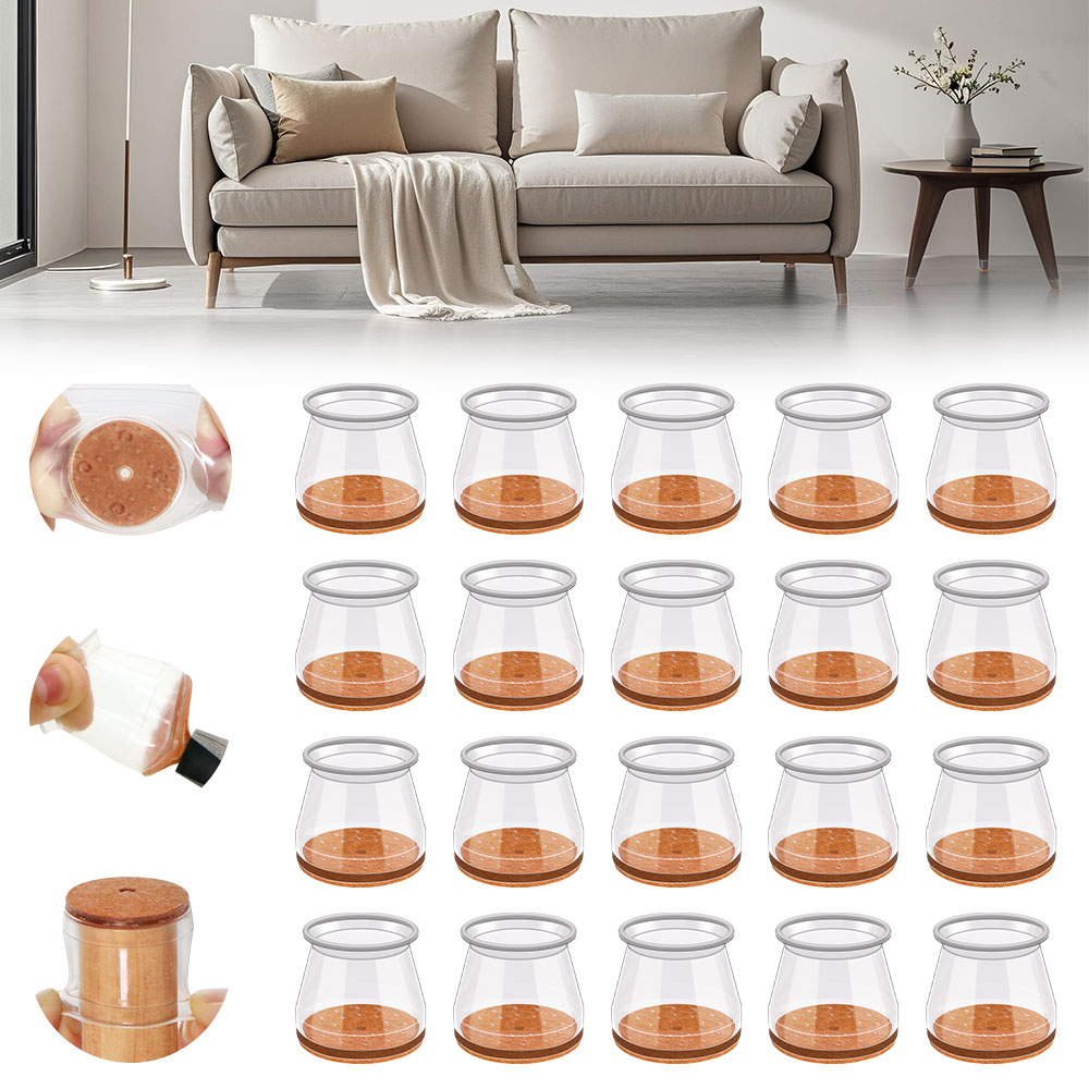 Furniture Hardware Legs - 24-36pcs Chair Leg Caps Silicone Feet
