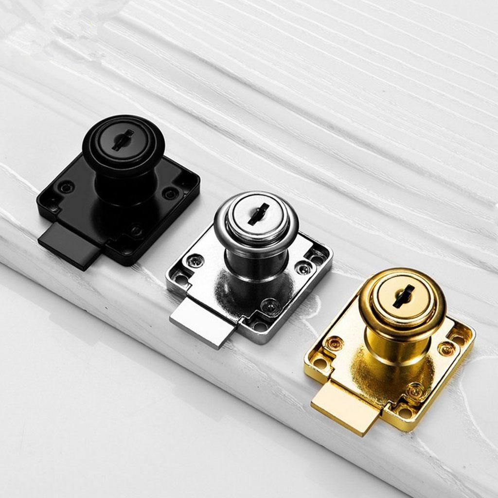 Office Furniture Hardware - 2x Drawer Locks with 2 Lock