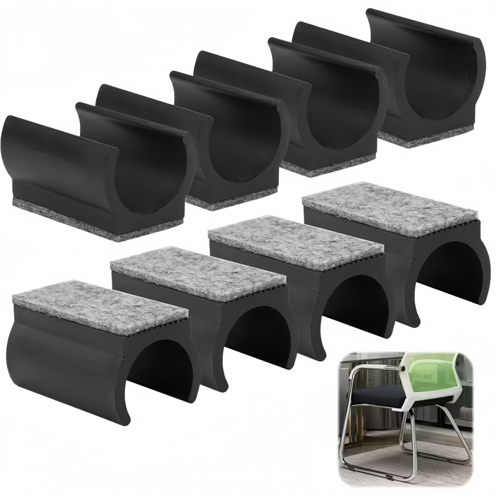 Furniture Hardware Legs - 8PCS Felt Rubber Furniture Foot Pads