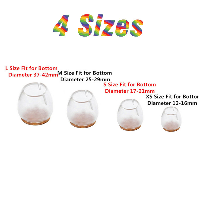 24pcs Silicone Chair Leg Prote - Furniture Hardware Legs ulasan dan harga