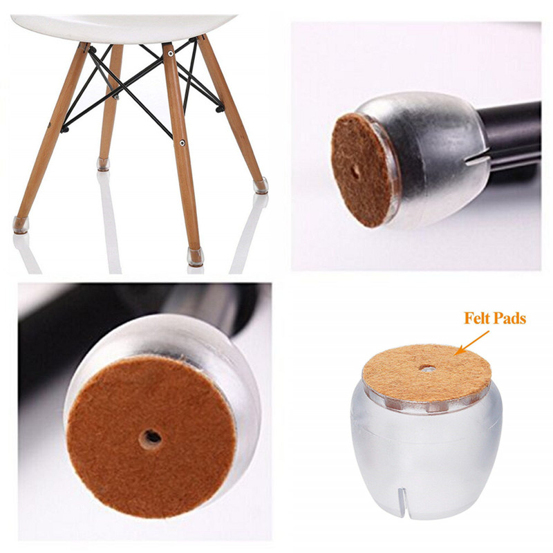 24pcs Silicone Chair Leg Prote - Furniture Hardware Legs ulasan dan harga