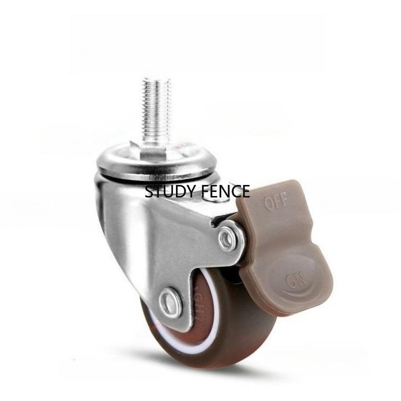 4pcs of Them M6 Screw Casters  - Office Furniture Hardware ulasan dan harga