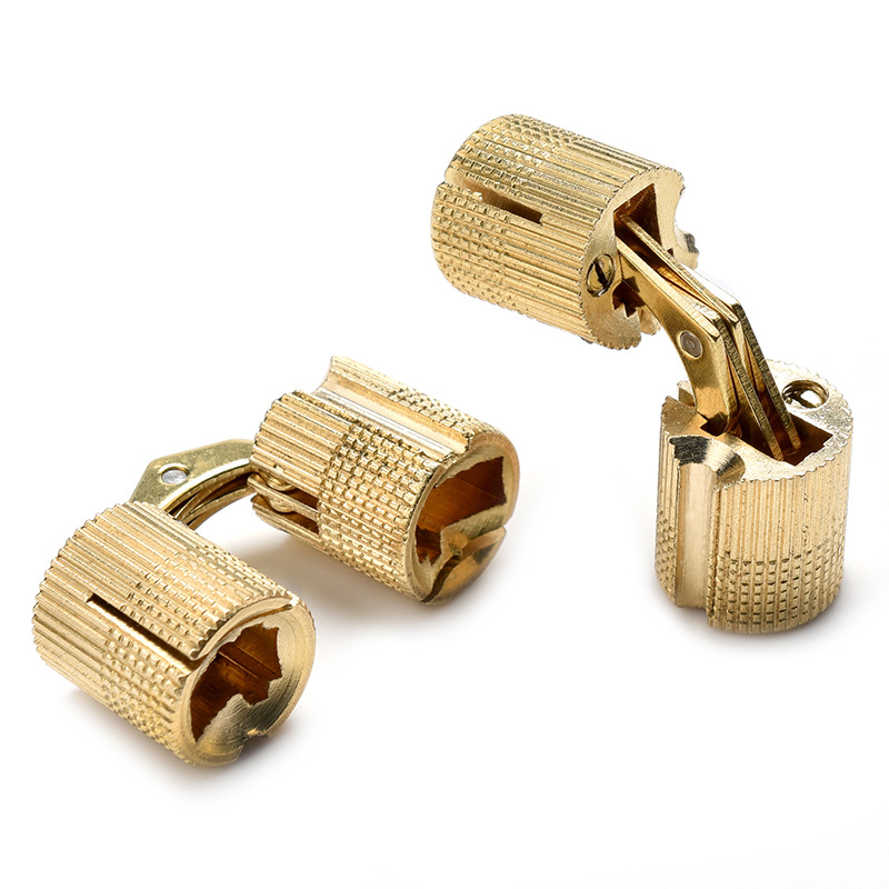 1/2 Piece 8-18mm Brass Hinge H - Furniture Hardware Brass ulasan dan harga