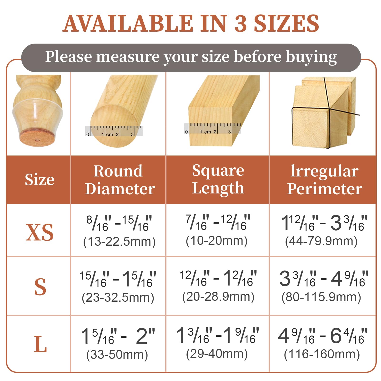 24-36pcs Chair Leg Caps Silico - Furniture Hardware Legs ulasan dan harga