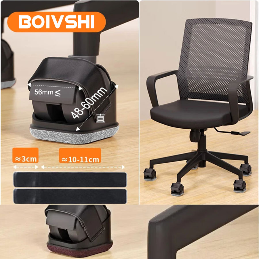 5PCS Chair Leg Protectors Offi - Furniture Hardware Legs ulasan dan harga