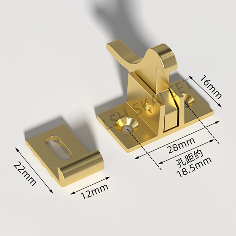 2Pc High-end Brass Fasteners I - Furniture Hardware Brass ulasan dan harga