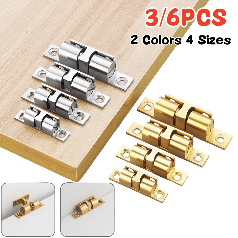 3/6pcs Cabinet Closet Door Bal - Furniture Hardware Brass ulasan dan harga
