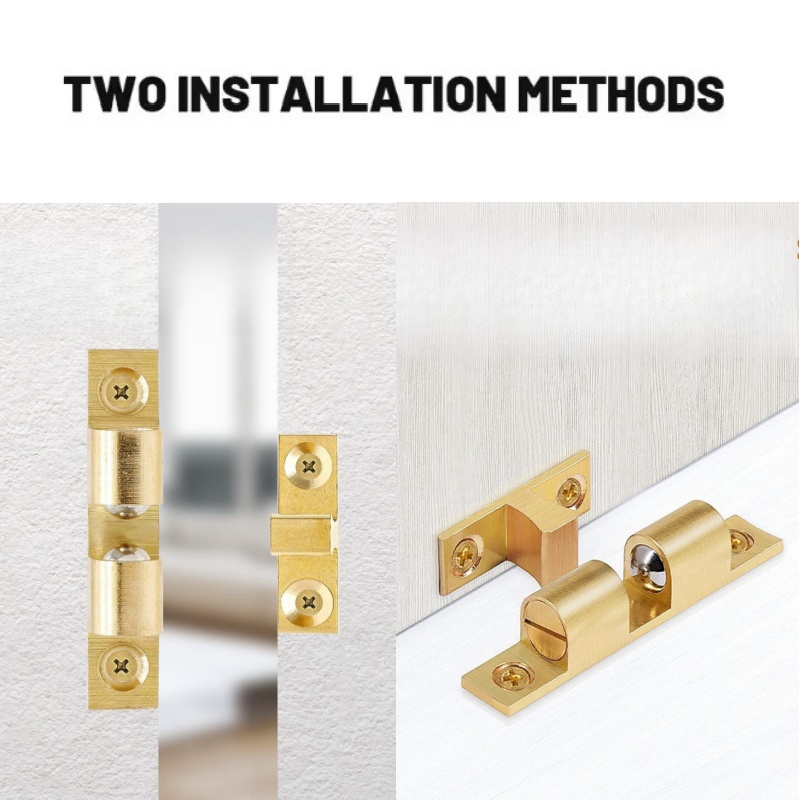 3/6pcs Cabinet Closet Door Bal - Furniture Hardware Brass ulasan dan harga