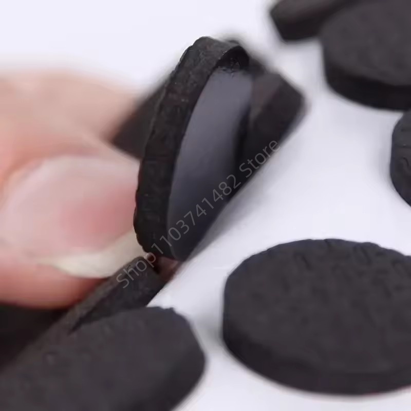 2-48Pc Self Adhesive Black Fur - Furniture Hardware Legs ulasan dan harga
