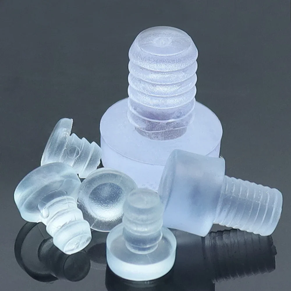 10/20/50/100pcs Clear Furnitur - Furniture Hardware Legs ulasan dan harga