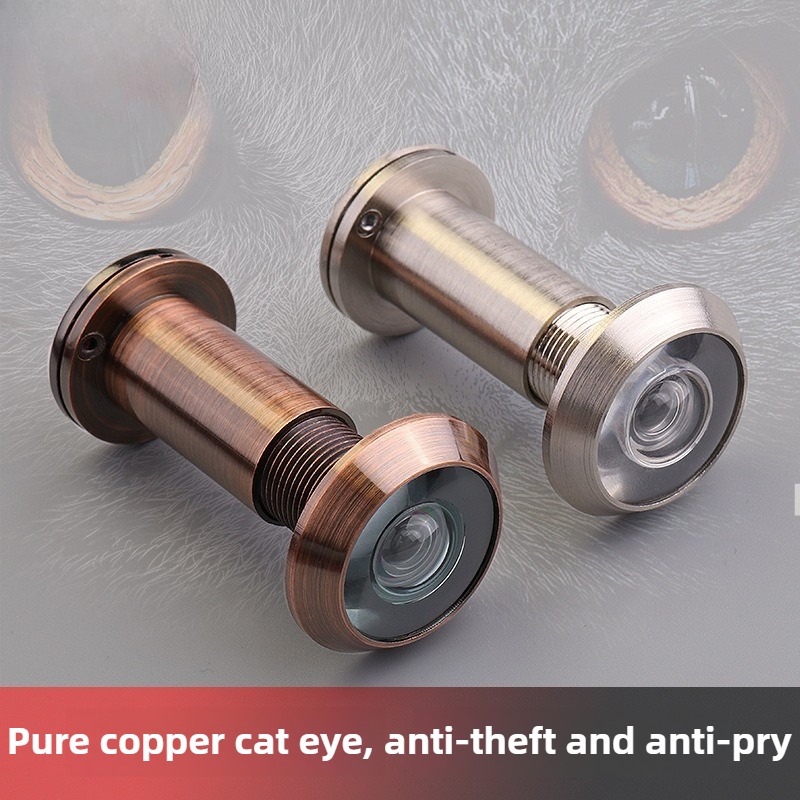 1 PCS 220 Degree Door Viewer H - Furniture Hardware Brass ulasan dan harga
