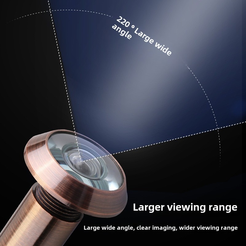 1 PCS 220 Degree Door Viewer H - Furniture Hardware Brass ulasan dan harga