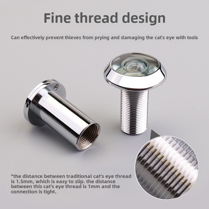 1 PCS 220 Degree Door Viewer H - Furniture Hardware Brass ulasan dan harga