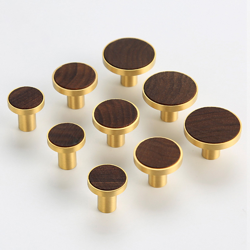 Wood Brass Door Handles and Kn - Furniture Hardware Brass ulasan dan harga