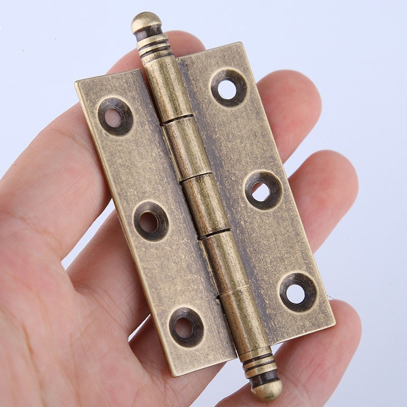 4Pcs Antique Brass Door Hinges - Furniture Hardware Brass ulasan dan harga