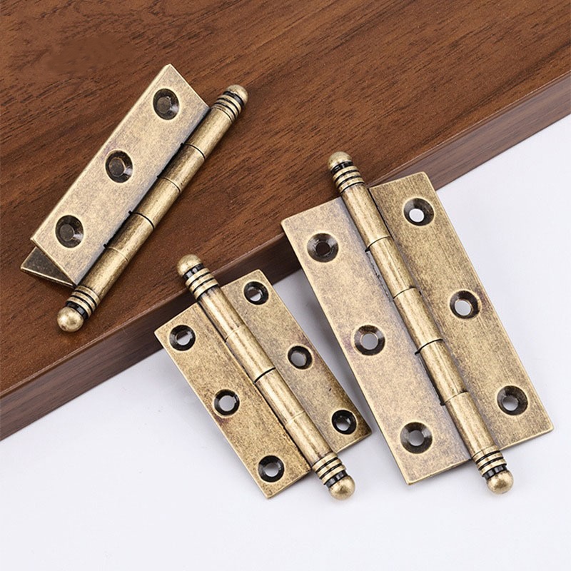 4Pcs Antique Brass Door Hinges - Furniture Hardware Brass ulasan dan harga