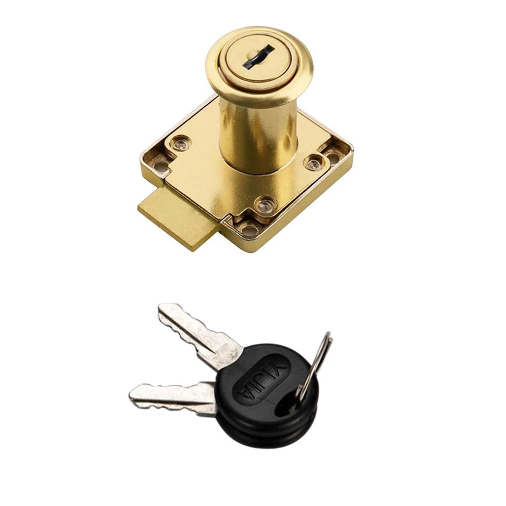 2x Drawer Locks with 2 Lock Ke - Office Furniture Hardware ulasan dan harga