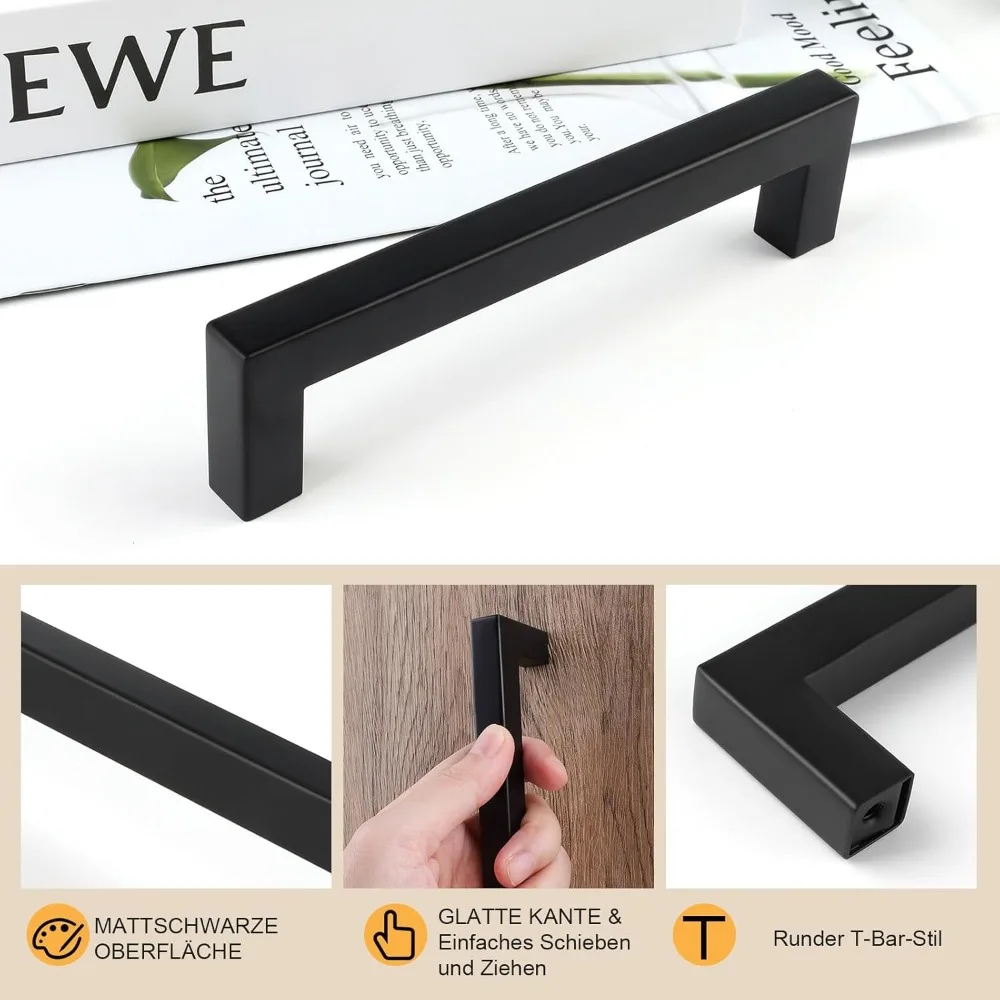6/18pcs Stainless Steel Square - Furniture Hardware Brass ulasan dan harga