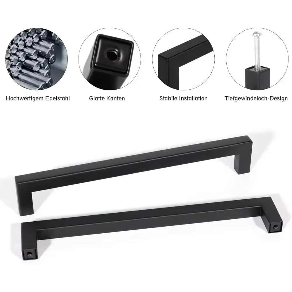 6/18pcs Stainless Steel Square - Furniture Hardware Brass ulasan dan harga