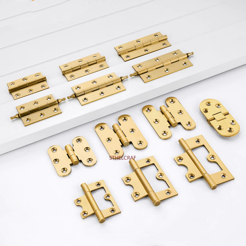 2pc Brass Cabinet Door Hinges  - Furniture Hardware Brass ulasan dan harga