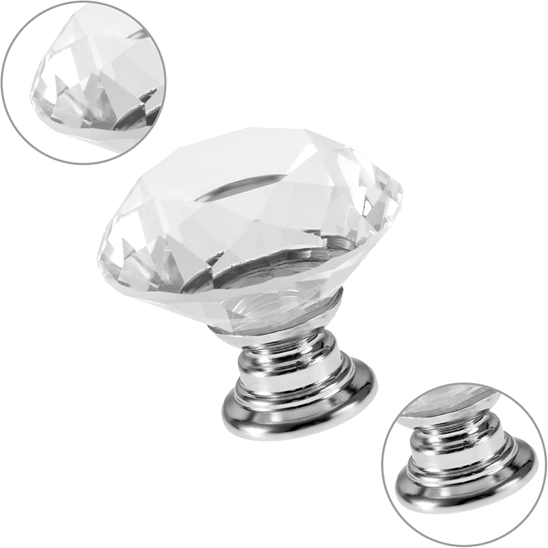 6Pcs Cabinet Knob with Screws  - Furniture Hardware Legs ulasan dan harga