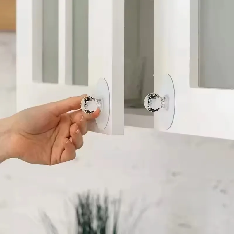 20pcs Transparent Crystal Door - Furniture Hardware Legs ulasan dan harga