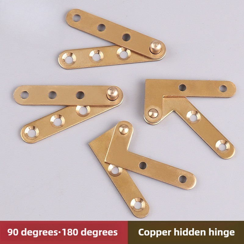 Pivot Hinge Copper 90/180 Degr - Furniture Hardware Brass ulasan dan harga