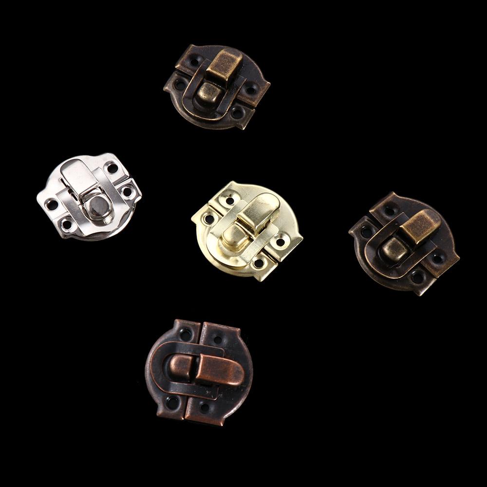 10PCS Antique Lock Wooden Jewe - Furniture Hardware Brass ulasan dan harga