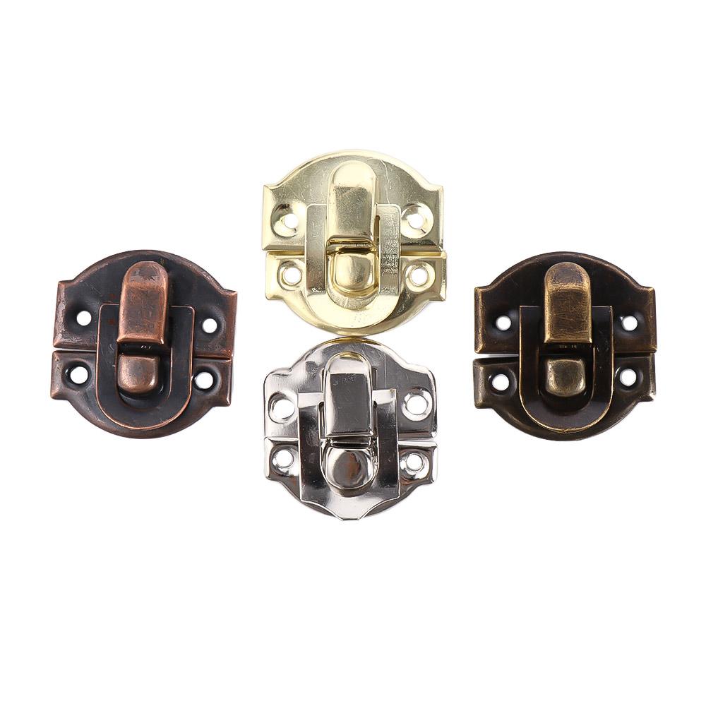 10PCS Antique Lock Wooden Jewe - Furniture Hardware Brass ulasan dan harga