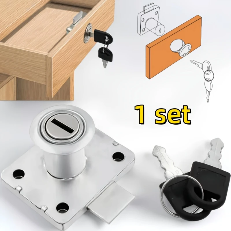 Cabinet Drawer Lock Wardrobe C - Office Furniture Hardware ulasan dan harga