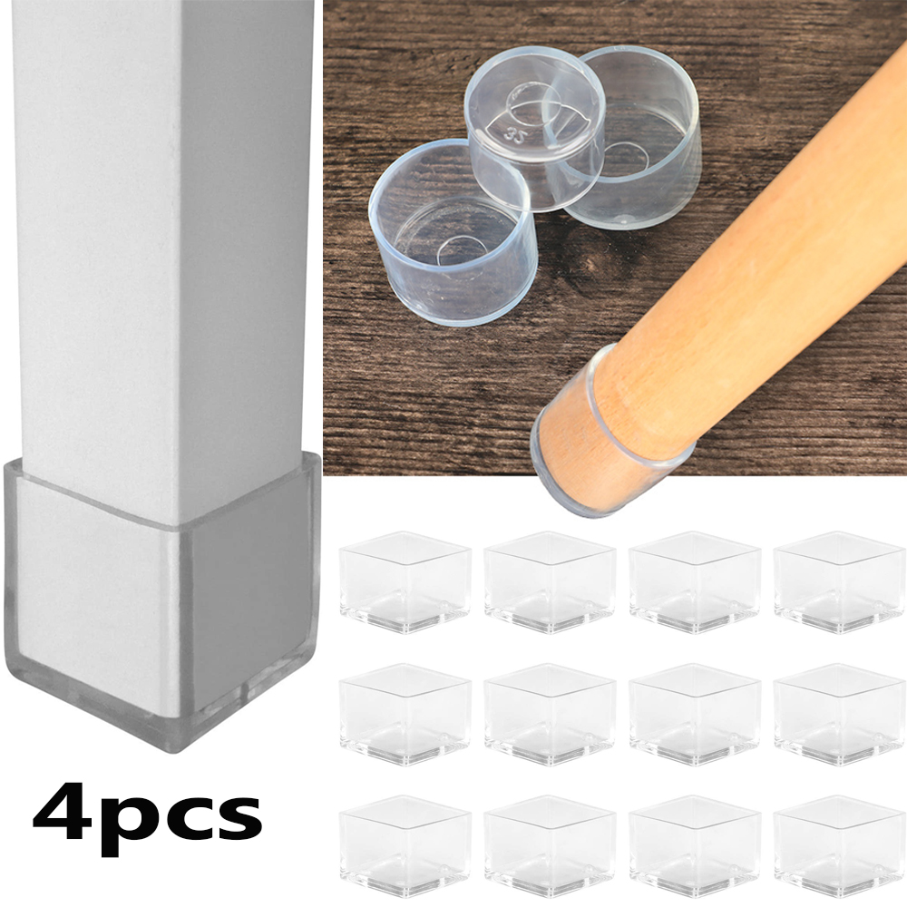 4pcs/set Chair Table Foot Caps - Furniture Hardware Legs ulasan dan harga